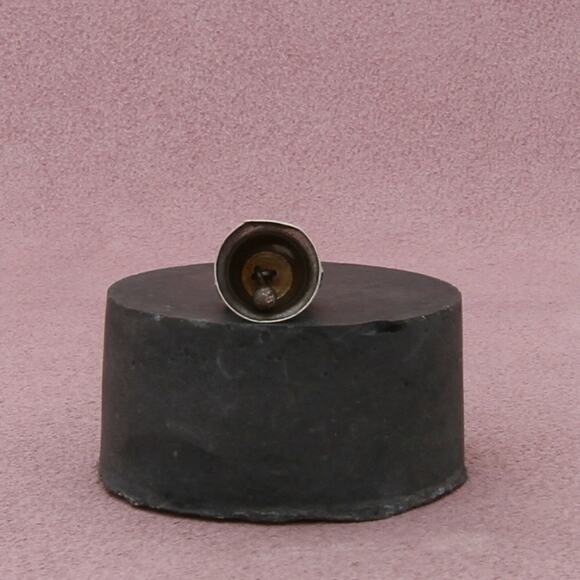 sterling silver vintage 3d liberty bell (rings) charm pendant - Picture 3 of 3